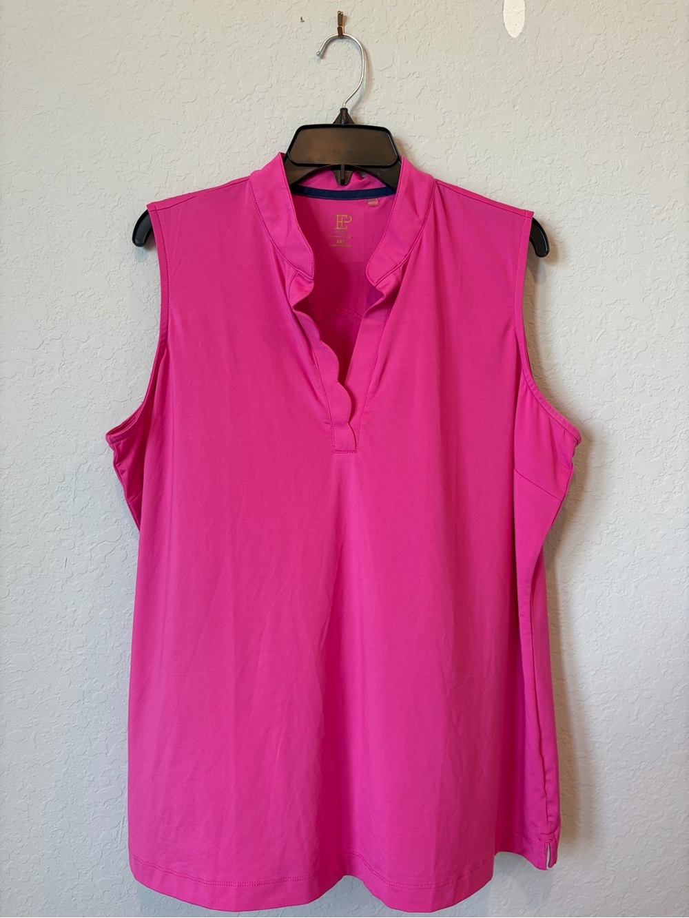 EP Pro Mock Sleeveless Golf
Polo Size XXL